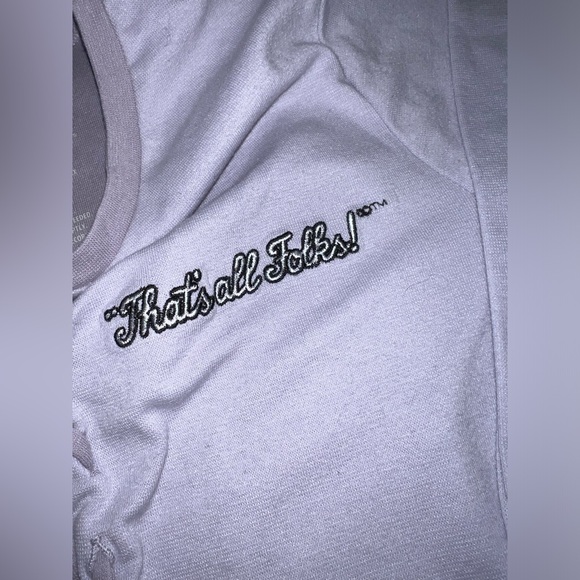 4/$10 Bundle Sale:  NWOT Looney Tunes Lola Bunny Graphic Long Sleeve Crop Top - Picture 5 of 5